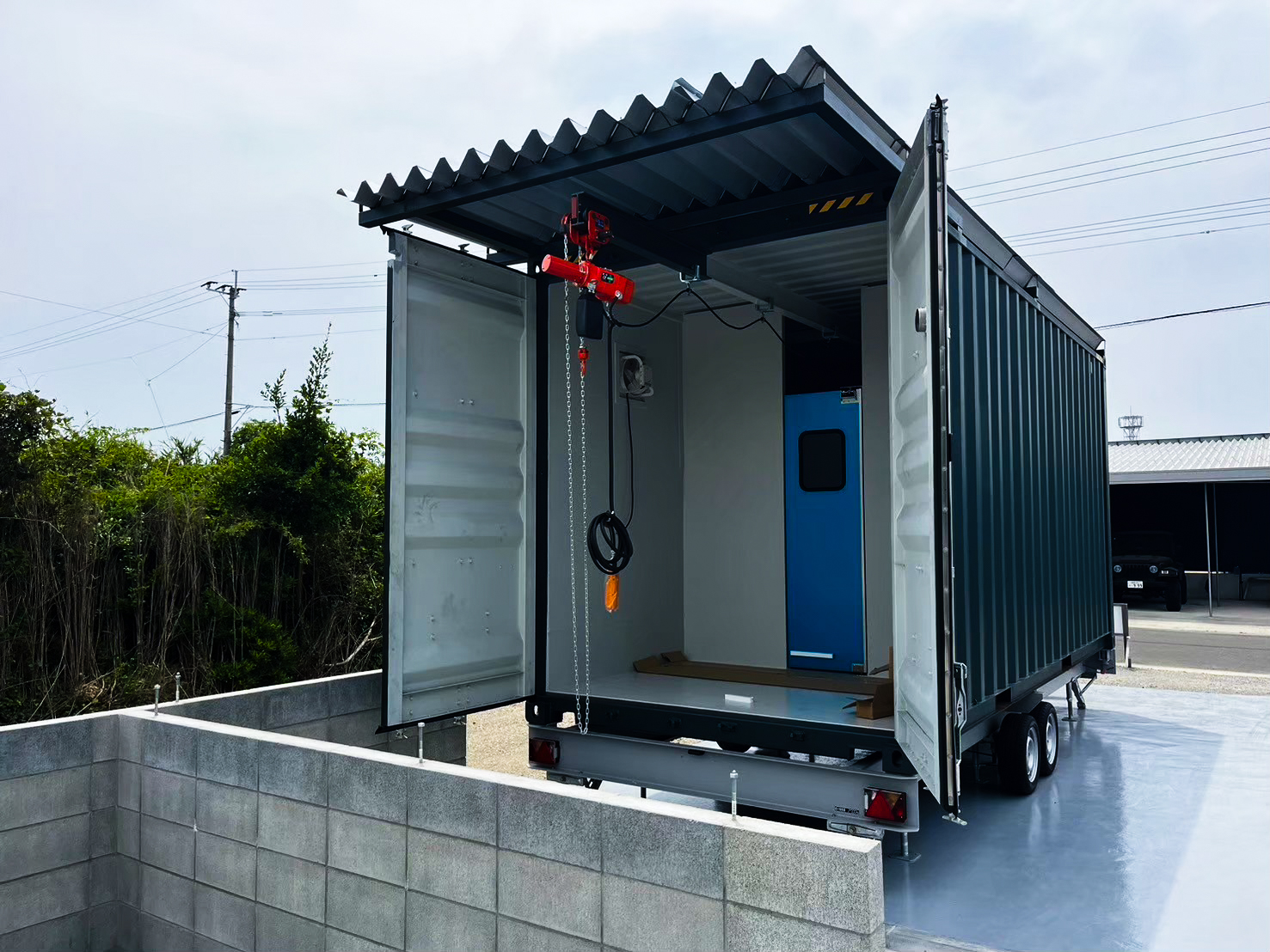 ジビエ専門食肉処理業の様子